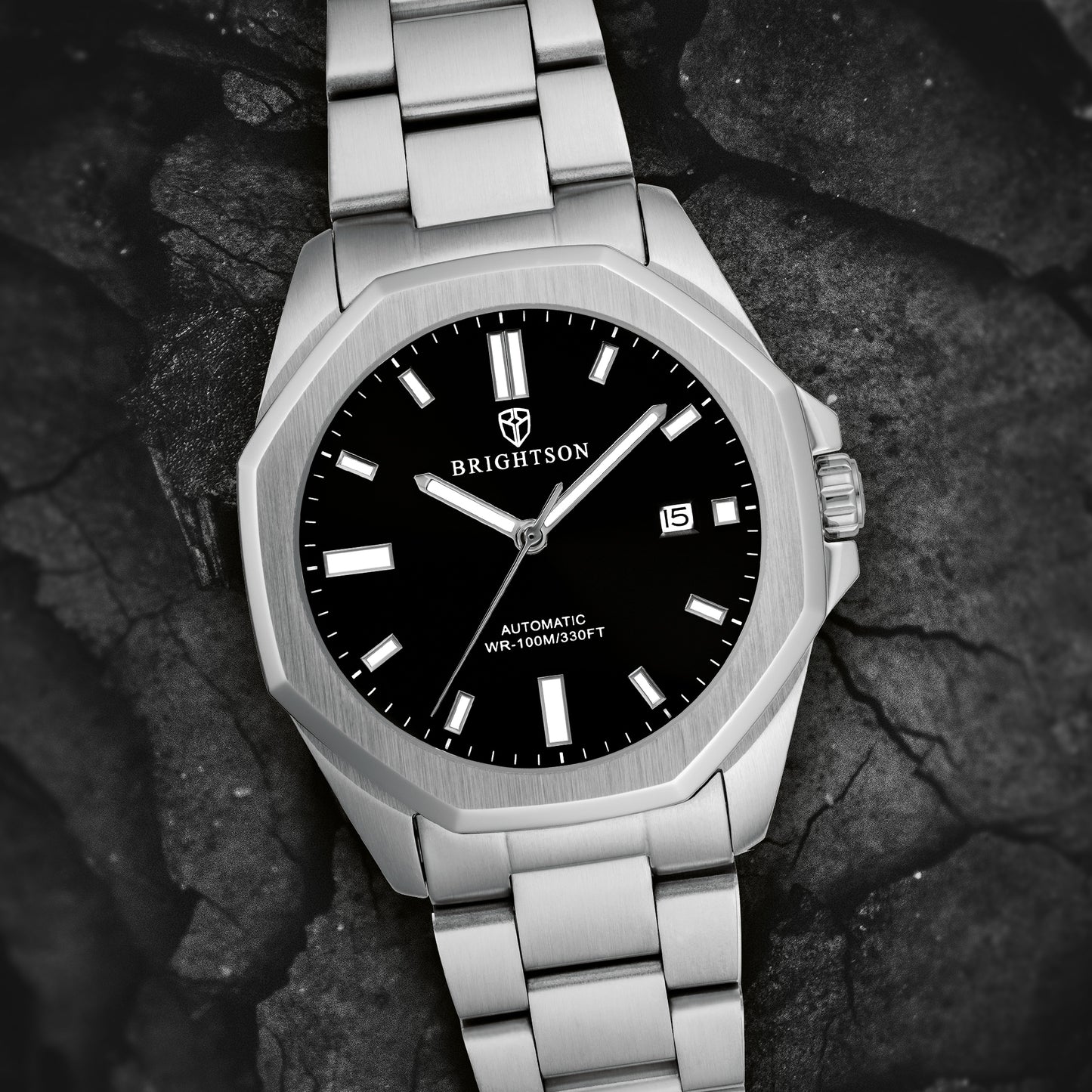 The Prestige - Silver/Black - Brightson Watches
