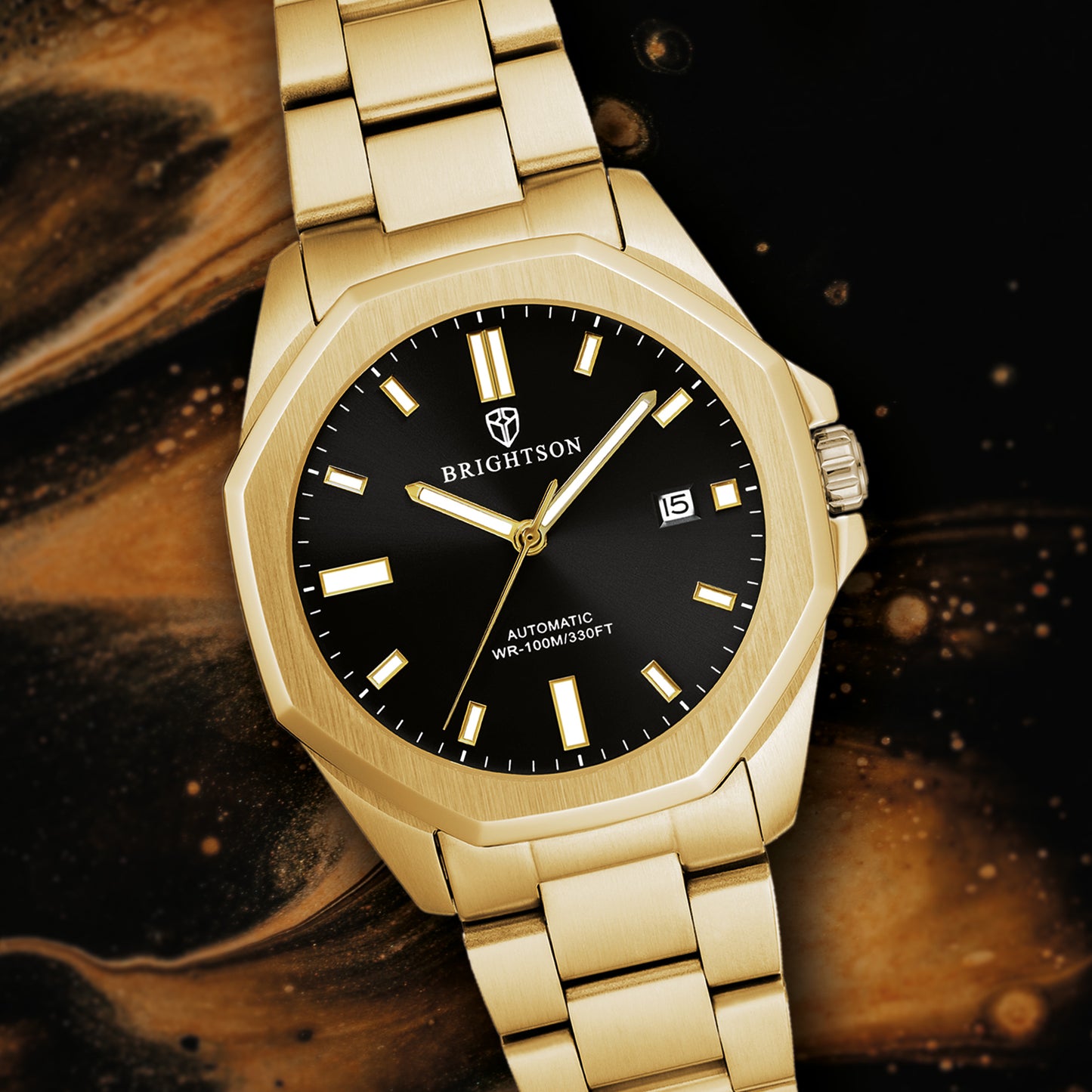 The Prestige - Gold/Black - Brightson Watches