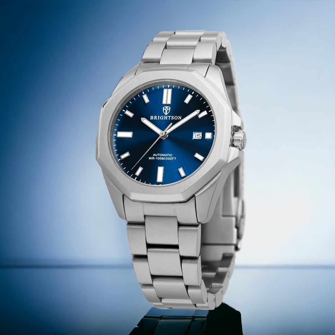 The Prestige - Silver/Blue - Brightson Watches